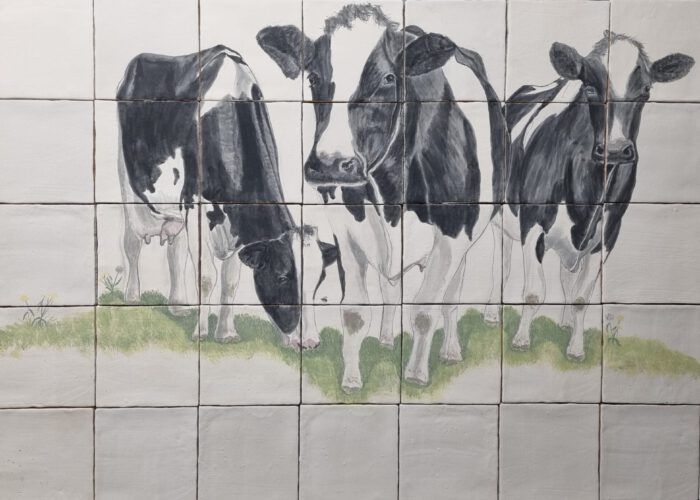 tegeltableau koeien